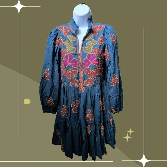 oliphant long sleeve dress Oliphant Long Sleeve Shirt Dress Mini Cypress Apparel and Home Goods